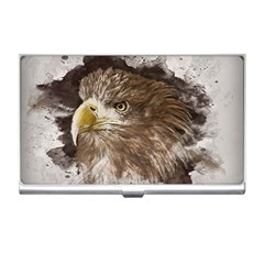 Sea Eagle Raptor Nature Predator Business Card Holder by Pakrebo