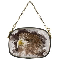 Sea Eagle Raptor Nature Predator Chain Purse (two Sides) by Pakrebo