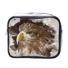 Sea Eagle Raptor Nature Predator Mini Toiletries Bag (one Side) by Pakrebo