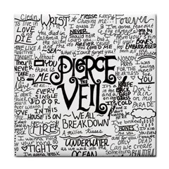 Pierce The Veil Music Band Group Fabric Art Cloth Poster Face Towel by Sudhe