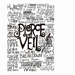 Pierce The Veil Music Band Group Fabric Art Cloth Poster Small Garden Flag (two Sides) by Sudhe