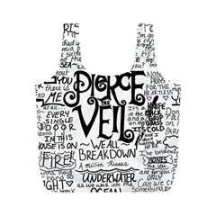 Pierce The Veil Music Band Group Fabric Art Cloth Poster Full Print Recycle Bag (m) by Sudhe