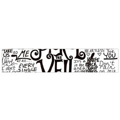 Pierce The Veil Music Band Group Fabric Art Cloth Poster Small Flano Scarf by Sudhe