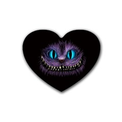 Cheshire Cat Animation Heart Coaster (4 Pack) 