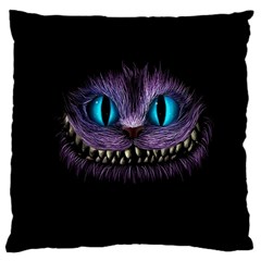 Cheshire Cat Animation Large Cushion Case (two Sides)