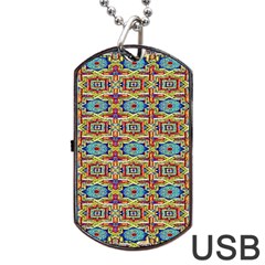 134 1 Dog Tag Usb Flash (one Side) by ArtworkByPatrick