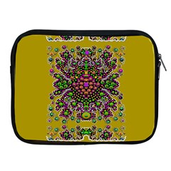 Ornate Dots And Decorative Colors Apple Ipad 2/3/4 Zipper Cases by pepitasart