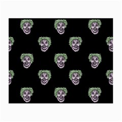 Creepy Zombies Motif Pattern Illustration Small Glasses Cloth by dflcprintsclothing