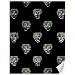 Creepy Zombies Motif Pattern Illustration Canvas 18  X 24  by dflcprintsclothing