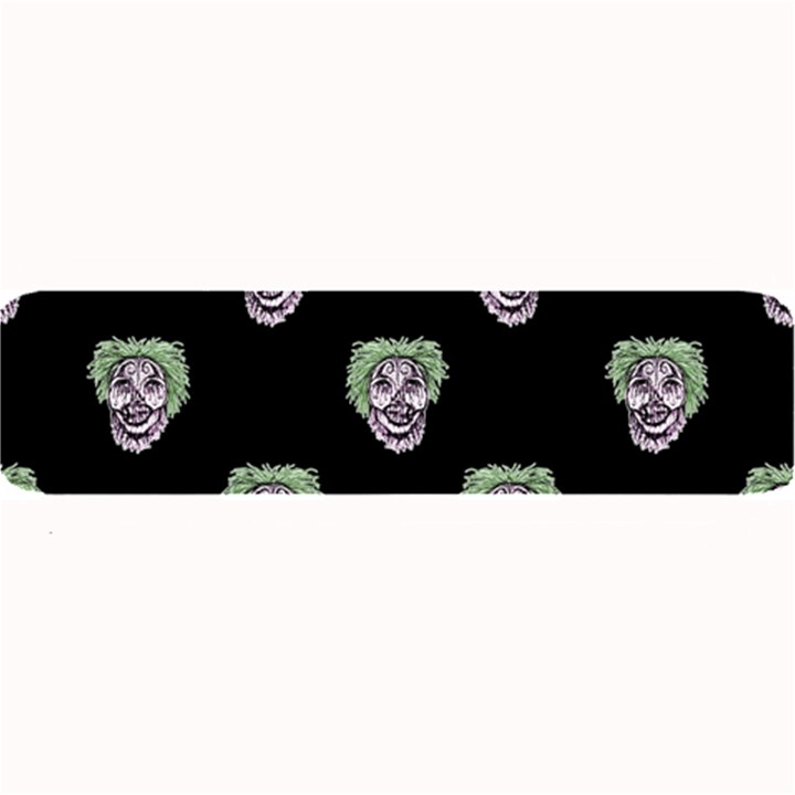 Creepy Zombies Motif Pattern Illustration Large Bar Mats