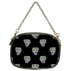 Creepy Zombies Motif Pattern Illustration Chain Purse (one Side) by dflcprintsclothing