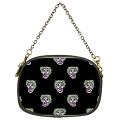 Creepy Zombies Motif Pattern Illustration Chain Purse (two Sides) by dflcprintsclothing