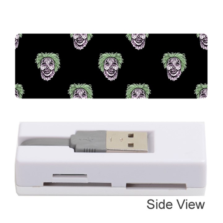 Creepy Zombies Motif Pattern Illustration Memory Card Reader (Stick)