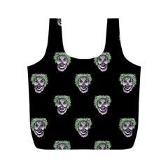Creepy Zombies Motif Pattern Illustration Full Print Recycle Bag (m) by dflcprintsclothing