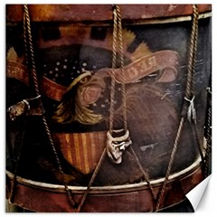 Grand Army Of The Republic Drum Canvas 12  X 12  by Riverwoman