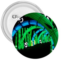 Dragon Lights Panda 3  Buttons by Riverwoman