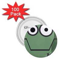 Cartoon Cute Frankenstein Halloween 1 75  Buttons (100 Pack) 