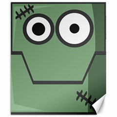 Cartoon Cute Frankenstein Halloween Canvas 20  X 24 