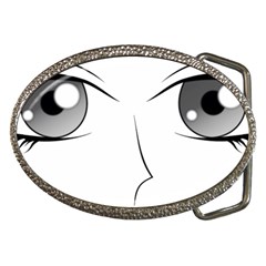 Eyes Manga Anime Female Cartoon Belt Buckles