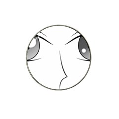 Eyes Manga Anime Female Cartoon Hat Clip Ball Marker (10 Pack)