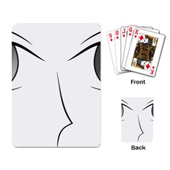 Eyes Manga Anime Female Cartoon Playing Cards Single Design