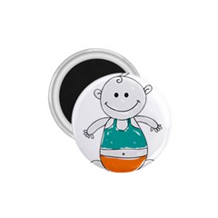 Baby Cute Child Birth Happy 1 75  Magnets by Sudhe