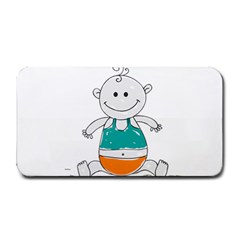 Baby Cute Child Birth Happy Medium Bar Mats