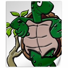 Amphibian Animal Cartoon Reptile Canvas 20  X 24 