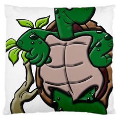 Amphibian Animal Cartoon Reptile Large Cushion Case (one Side)
