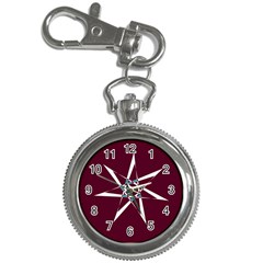 Star Sky Design Decor Red Key Chain Watches by Alisyart