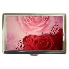 Elegant Floral Design, Wonderful Roses Cigarette Money Case by FantasyWorld7