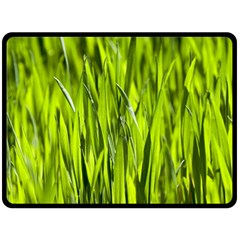 Agricultural Field   Double Sided Fleece Blanket (large)  by rsooll
