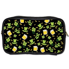 St Patricks Day Pattern Toiletries Bag (one Side) by Valentinaart