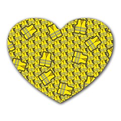 Gilet Jaune Pattern Yellowvests Cowcow Gilet Jaune Pattern Funny Yellow Vests Heart Mousepads by snek