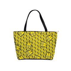 Gilet Jaune Pattern Yellowvests Cowcow Gilet Jaune Pattern Funny Yellow Vests Classic Shoulder Handbag by snek