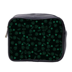 St Patricks Day Pattern Mini Toiletries Bag (two Sides) by Valentinaart