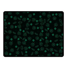 St Patricks Day Pattern Double Sided Fleece Blanket (small)  by Valentinaart