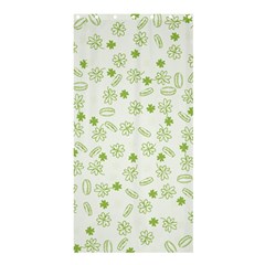 St Patricks Day Pattern Shower Curtain 36  X 72  (stall)  by Valentinaart