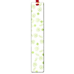 St Patricks Day Pattern Large Book Marks by Valentinaart