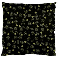 St Patricks Day Pattern Large Cushion Case (one Side) by Valentinaart