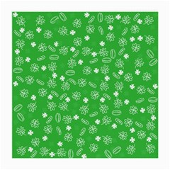 St Patricks Day Pattern Medium Glasses Cloth by Valentinaart