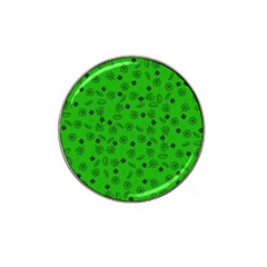 St Patricks Day Pattern Hat Clip Ball Marker (4 Pack) by Valentinaart