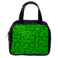 St Patricks Day Pattern Classic Handbag (one Side) by Valentinaart