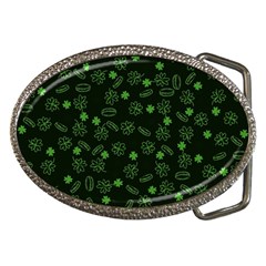 St Patricks day pattern Belt Buckles