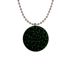 St Patricks Day Pattern 1  Button Necklace by Valentinaart