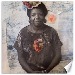 Maya Angelou Canvas 12  X 12  by itshanapa