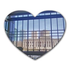 Ohio Statehouse Heart Mousepads by Riverwoman