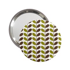 Leaf Plant Pattern Seamless 2.25  Handbag Mirrors