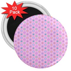 A Hexagonal Pattern Unidirectional 3  Magnets (10 Pack)  by Pakrebo