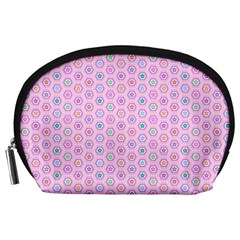 A Hexagonal Pattern Unidirectional Accessory Pouch (large) by Pakrebo